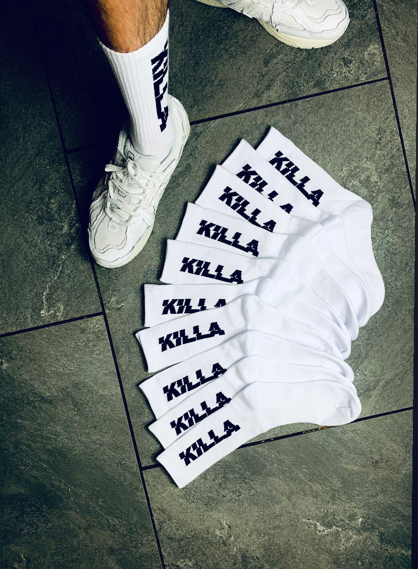 White Performance socks